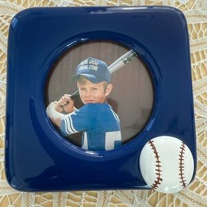 Vintage baseball picture frame